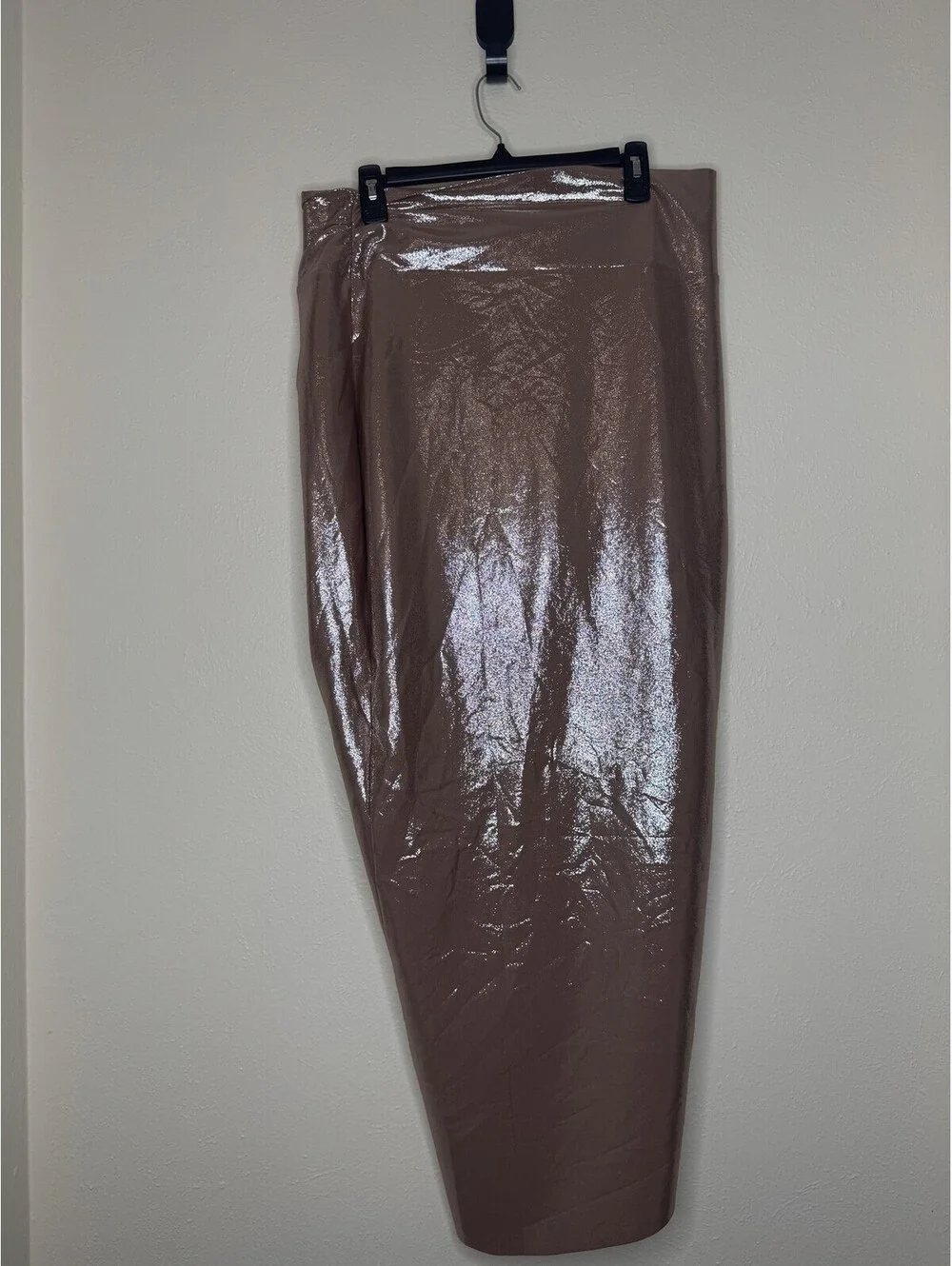 SKIMS Liquid Shine Swim Sarong Skirt Cinnamon Brown Women's Size 2XL NWT